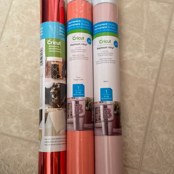Cricut Other - Bundle of Cricut adhesive vinyl